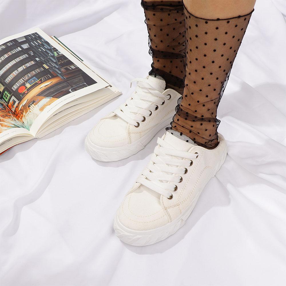 Thin Female Fashion Chiffon Glass Stockings Dress Socks Tulle Socks Nylon