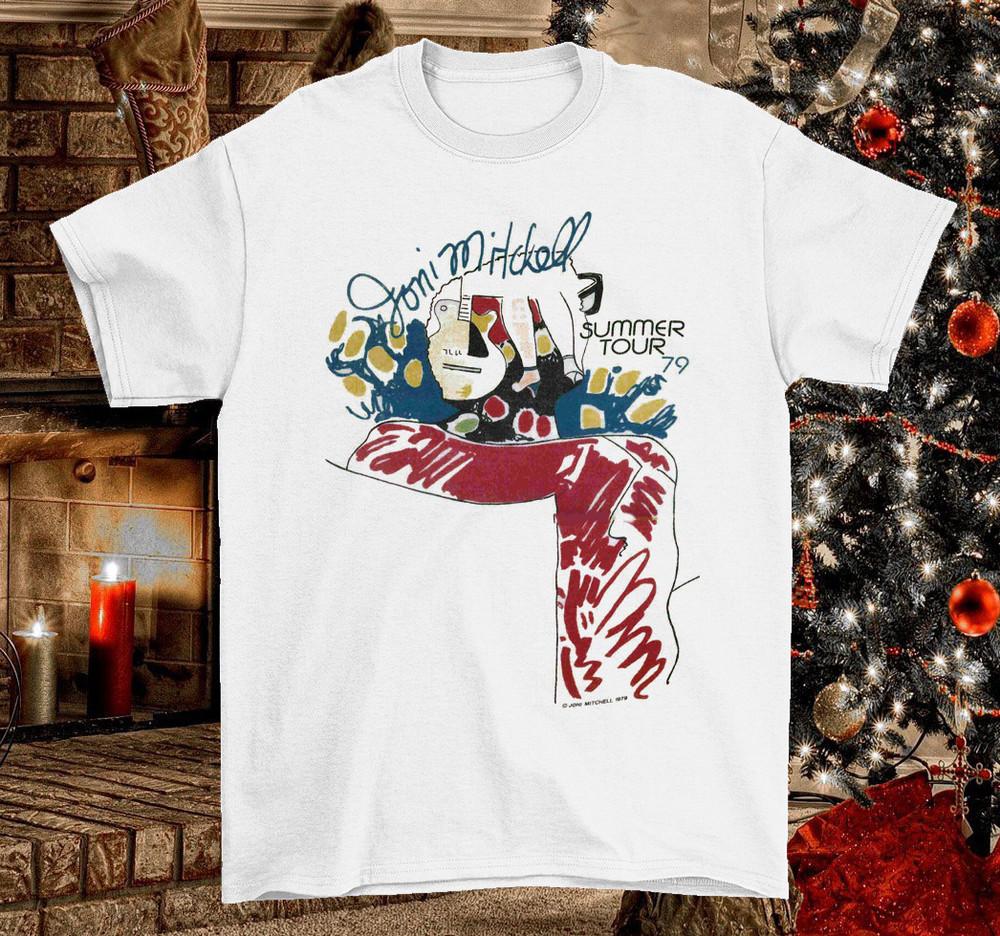 Joni Mitchell Summer Tour 79 Full Size Unisex T-Shirt