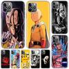 Чехол King Saitama из One-Punch Man для iPhone 16 15 Pro Max 14 Plus 13 12 Mini 11 Apple Чехол для телефона X XS XR 7 8 + Корпус с художественным принтом