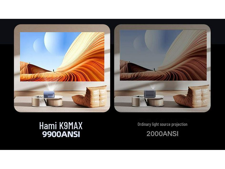 Лазерный проектор HD кинотеатрального качества с закрытым световым блоком (Модернизированная версия)