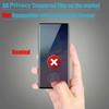 2 шт. 3D Изогнутое Защитное Стекло с Защитой от Подглядывания 9H для Redmi Note 15 13 14 Pro Plus Защитная Пленка для Экрана