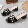 Summer Women's Slippers New Women's Sandals High Heel Sandals High End Banquet Ball Wedding Women's Slippers