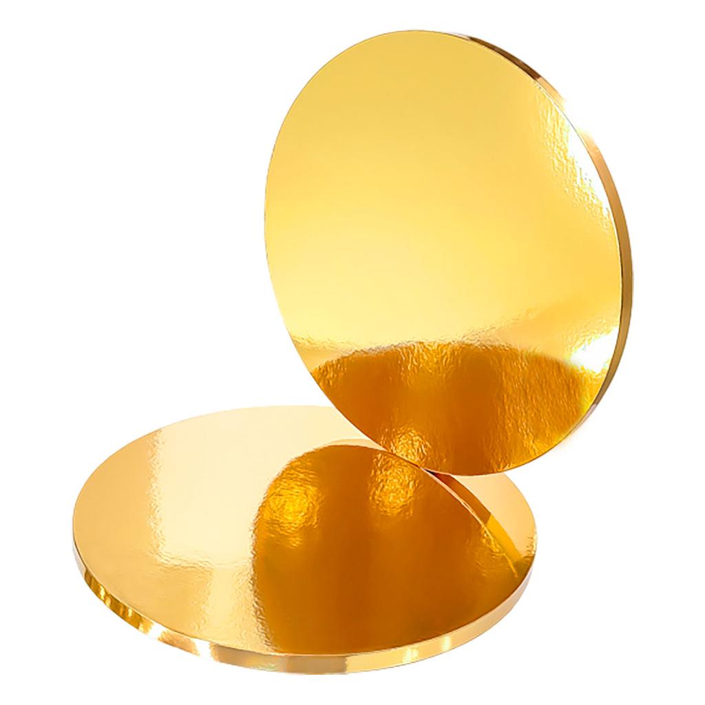 Cake board base gold 28 cm 1,2 cm set 10 pcs cake drum round luxe brand4cake