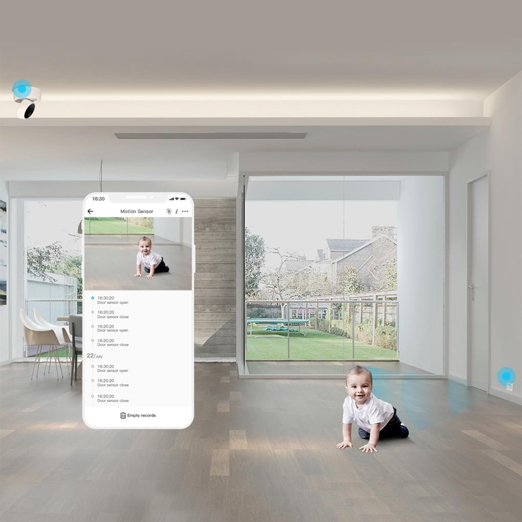 Sonoff ZigBee Smart Sensor Office Living Room 110 Degrees Alarm Remote Control Movement Detector Security System