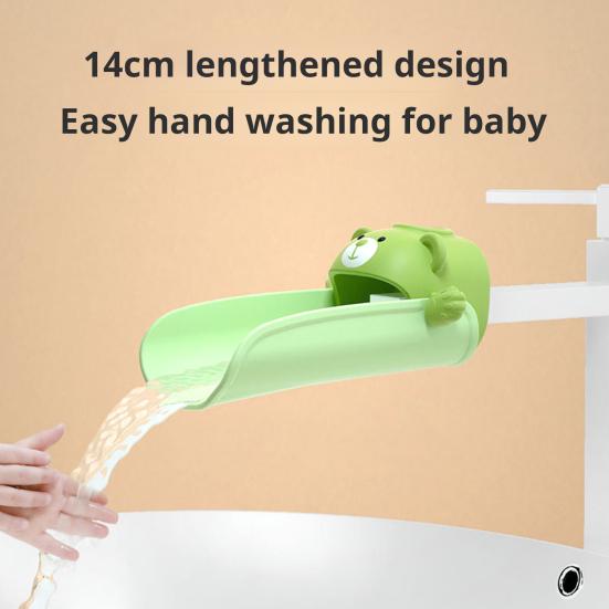 Удлинитель смесителя для малышей. Чувствительный к температуре удлинитель раковины для детей. Безопасно для ручной стирки. Простая установка. Аксессуар для ванной комнаты для большинства смесителей.