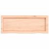 VidaXL Wall Shelf 80x30x4 Cm Solid Untreated Oak Wood 363543