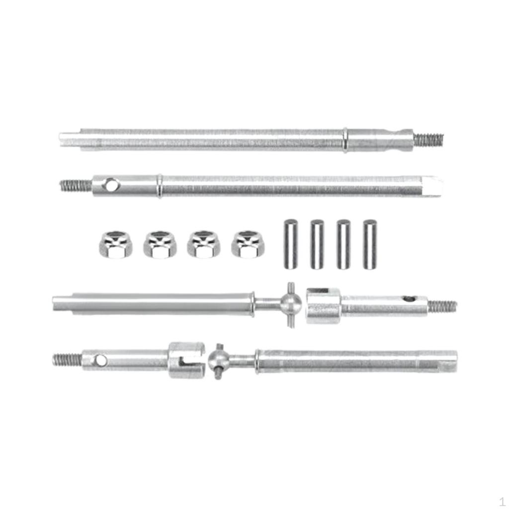 1:24 CVD Driveshaft Set Metal Durable DIY for SCX24 RC Climbing Model Cars Repair Parts