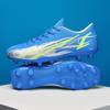 32-47 футбольные бутсы унисекс с низким верхом и длинными шипами для мальчиков и девочек, практичная тренировочная обувь с искусственной травой