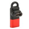 Watch Charger To 8 Pin Adapter 90 Degrees Red Charger Converter Watch Accessory for Garmin Fenix