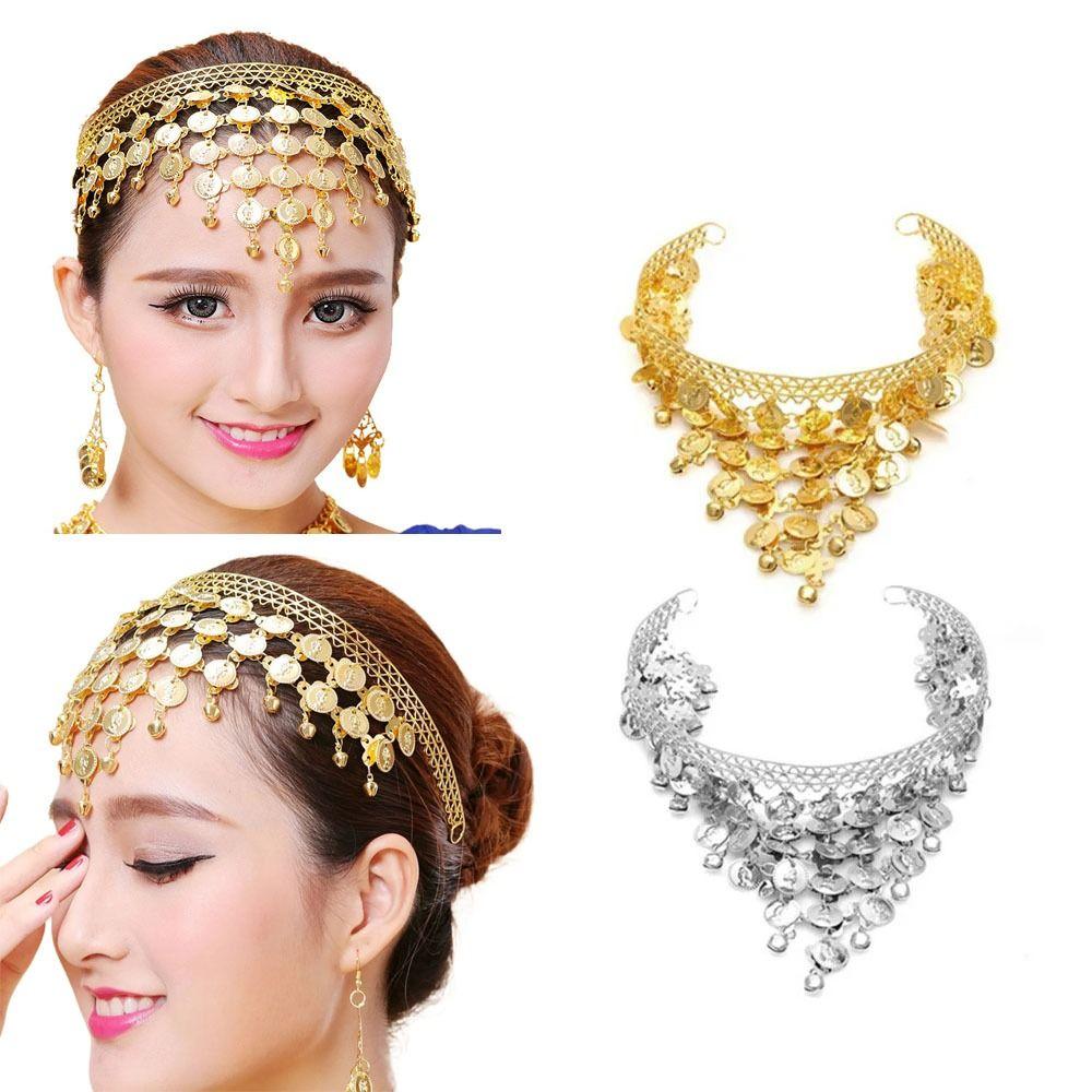 Одежда Аксессуары Танец живота Заколка для волос Индийский танец Выступление Головная Цепочка Женщины Девушки Леди