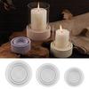 Формы для стаканов свечей Домашний декор Форма Инструмент для изготовления украшений Материалы для ручного творчества Силиконовая текстура для изготовления основания свечи