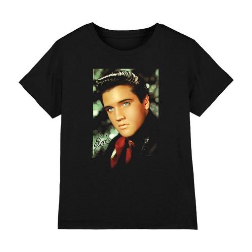 Elvis Presley Childrens/Kids Red Scarf T-Shirt