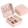 Portable Jewelry Box Jewelry Organizer Display Travel Jewelry Case Boxes Leather Storage
