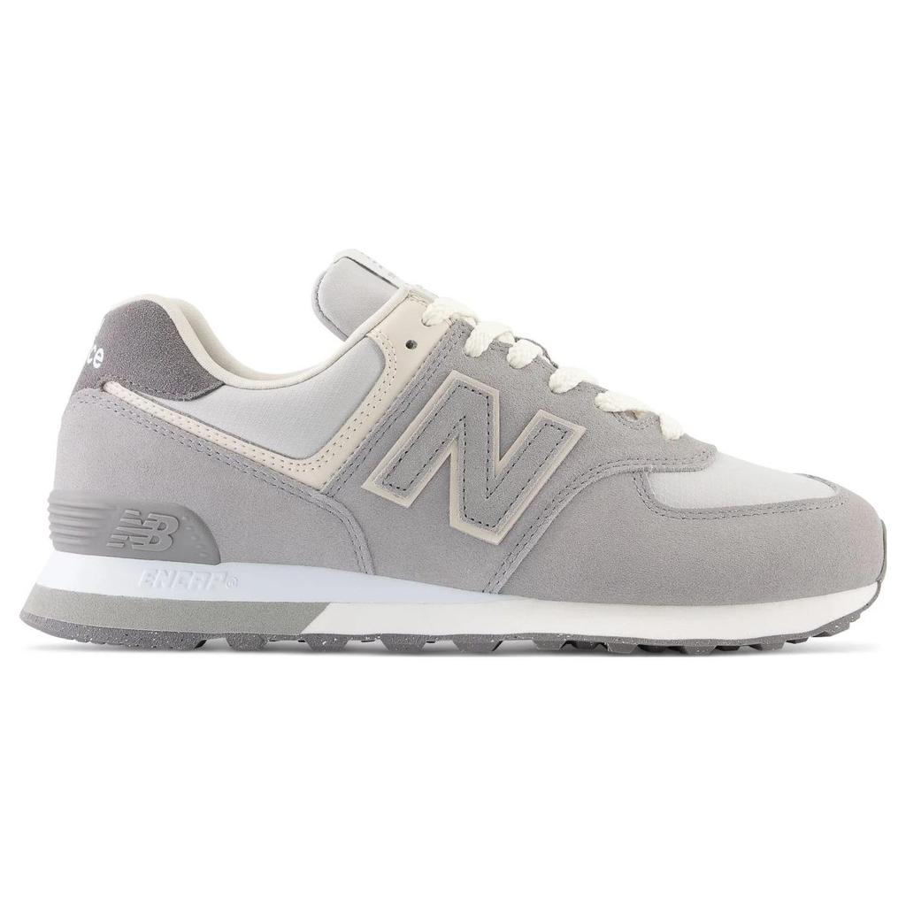 New Balance NB 574 Retro Comfortable Low-Top Running Shoes Unisex Sneaker Light-Gray U574BSG