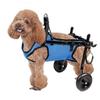 Регулируемая инвалидная коляска для собак для защиты травмированных питомцев, скутер для передвижения при инвалидности, ходунки-тележка для маленьких собак, задние лапы