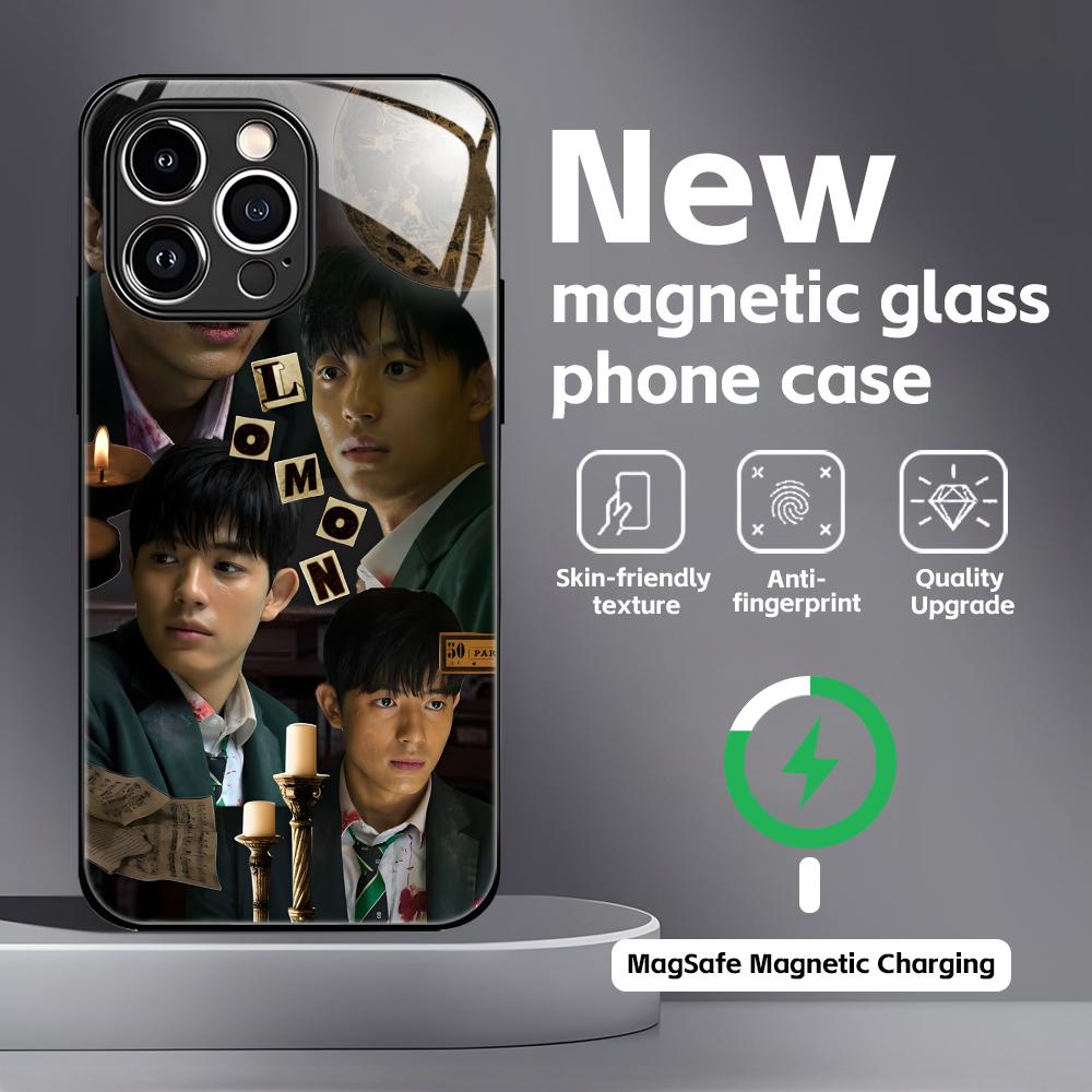 All of Us Are Dead Phone Case For iPhone17 16 15 14 13 12 11 X XR XS 8 Plus Mini Pro Max Glass Magnetic Case