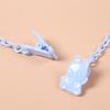Anti-lost Baby Pacifier Clip Chain Cartoon Animal Infant Dummy Nipple Holder for Toddler Kids