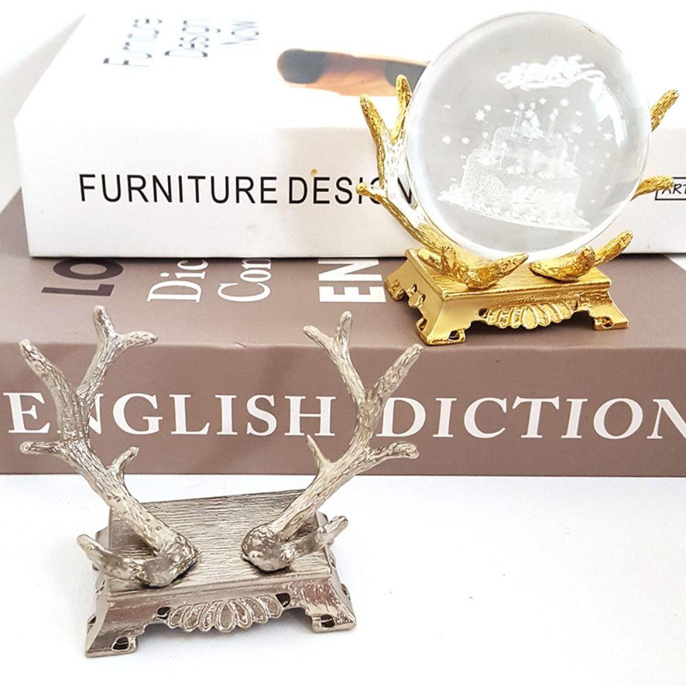 Antler Crystal Ball Holder Crown Crystal Ball Base Jewelry Tray Crystal Ball Placement