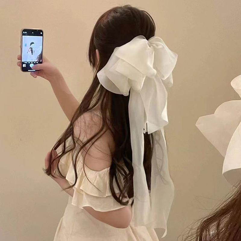 Заколка для волос с бантом в виде супер-феи, милая заколка для волос принцессы, высококачественный атмосферный головной убор, аксессуары для волос