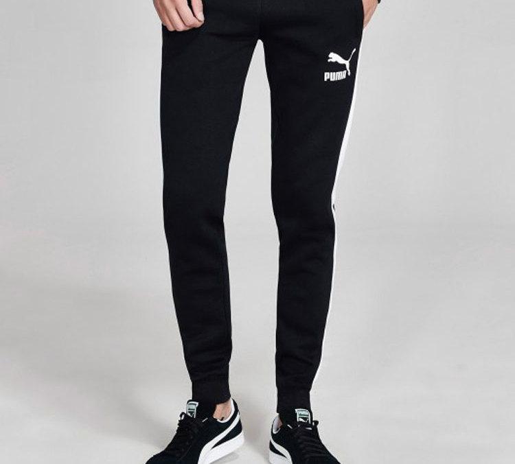 Мужские вязаные спортивные штаны PUMA Мужские Черные