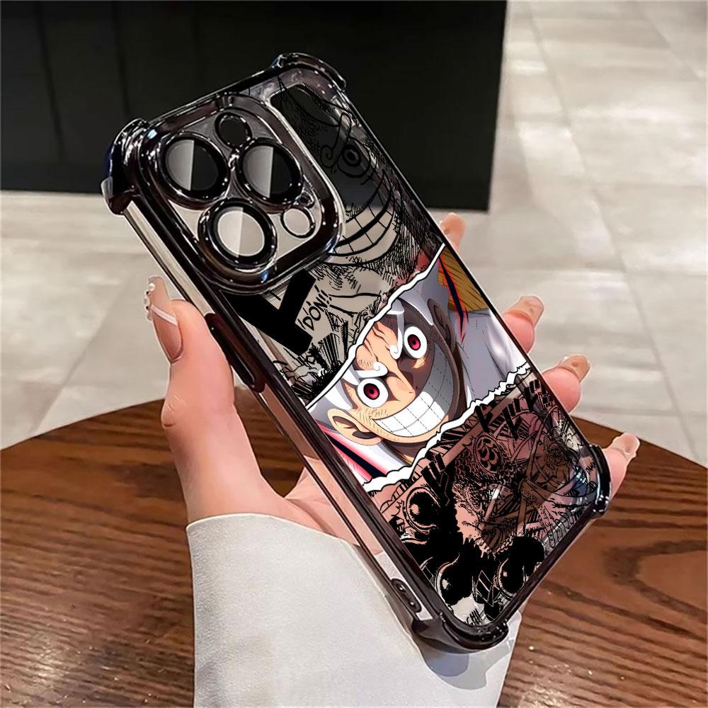 Япония Аниме Горячий One Pieces Мягкий Чехол Для iPhone 17 Pro 16 15 14 13 12 11 Pro Max Чехол 17 Plus 17E 16E 17Air Силиконовый Чехол для Телефона