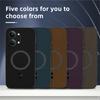 Для Poco X8 Pro Магнитный Чехол для Телефона с Беспроводной Зарядкой Для Poco X8 Pro Max Чехол с Текстурой Кожи Ударопрочный Чехол Для POCO X8 Pro Max