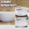 Jaysuing Ceramic Repair Paste Floor Tile Adhesive Tile Repair Agent Tile and Shower Repair Kit Porcelain Repair Kit for Crack Ceramic Repair Paste