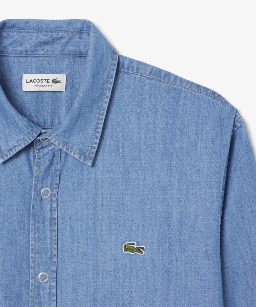 LACOSTE Men'S Denim Shirt Ch2591-56G Mku