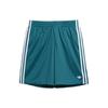 Дышащие спортивные шорты из сетки с классическими мужскими штанами с 3 полосками сине-зеленого цвета HC2205