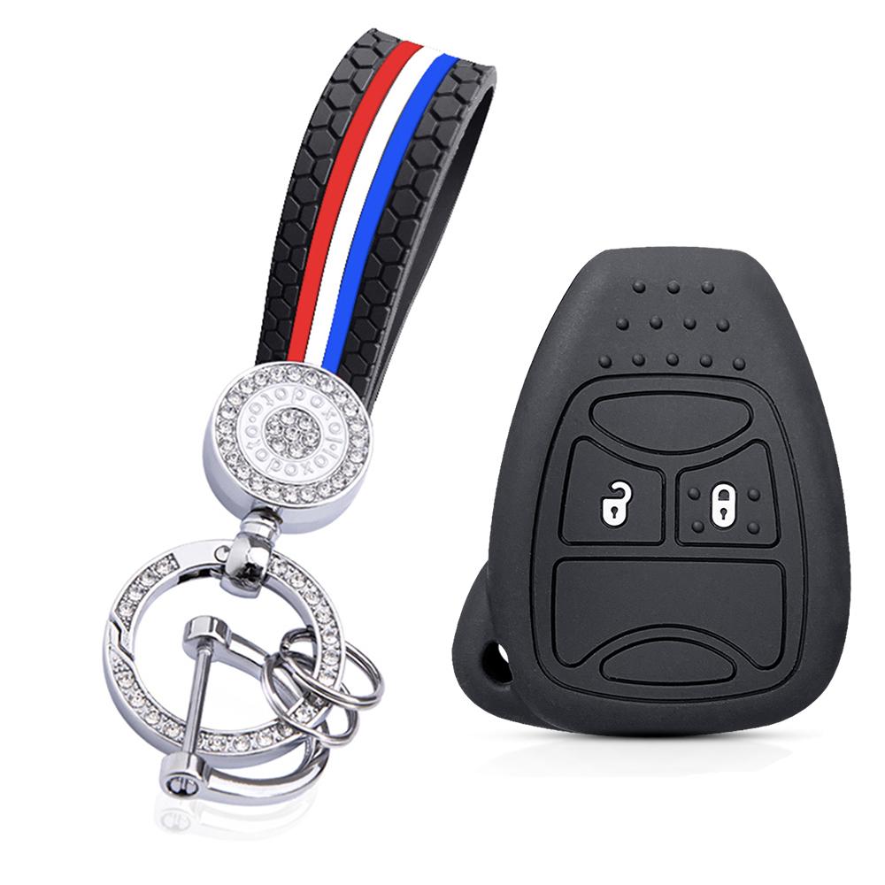 Для Dodge Avenger Caliber Cool Bo Для Jeep Grand Cherokee Compass Patriot Для Chrysler 300c Voyager PT Cruiser Чехол-брелок