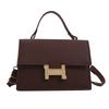Trendy Street Style Pu Small Square Bag 2023 Winter New Casual Single Shoulder Crossbody Bag