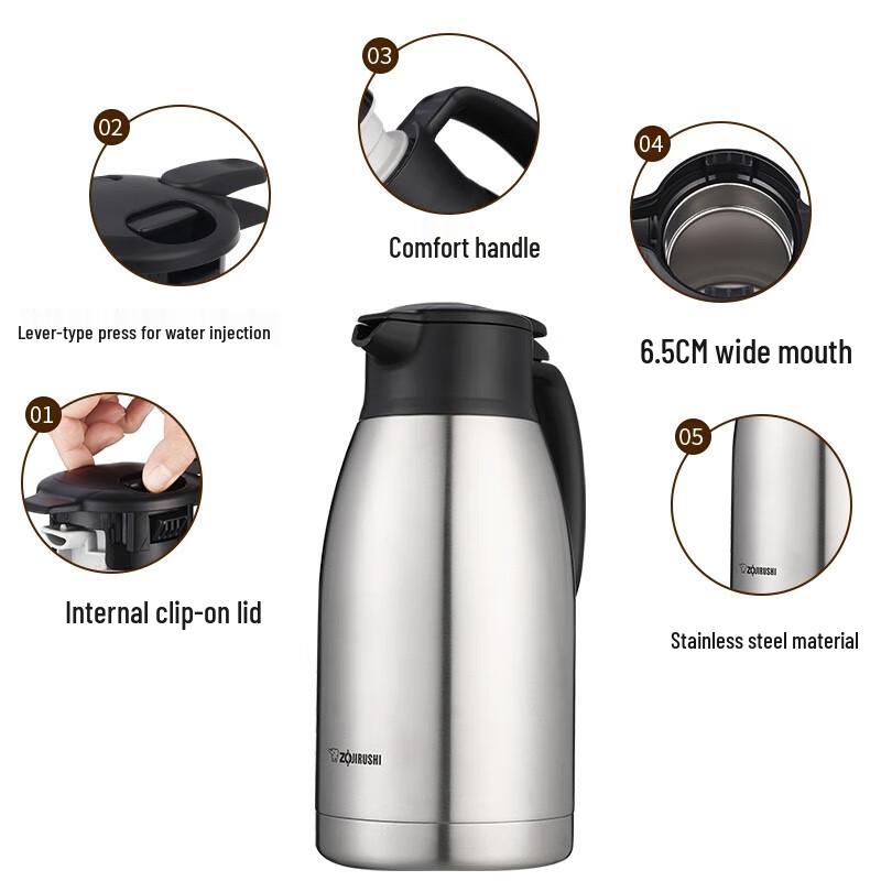 Zojirushi SH-HJ19C 1.9л Нержавеющая сталь Вакуумный термос