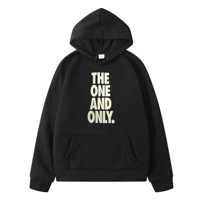 Толстовка с капюшоном One and Only Man для мужчин Мужская одежда Женская толстовка Новинка в толстовках и свитшотах Одежда Y2k Мужской зимний свитер