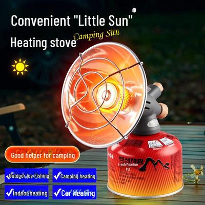 Портативный уличный мини-солнечный обогреватель для кемпинга и рыбалки