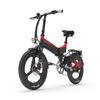 LANKELEISI G650 500 Вт Мотор 48 В 12,8 Ач Аккумулятор Городской Складной Электровелосипед