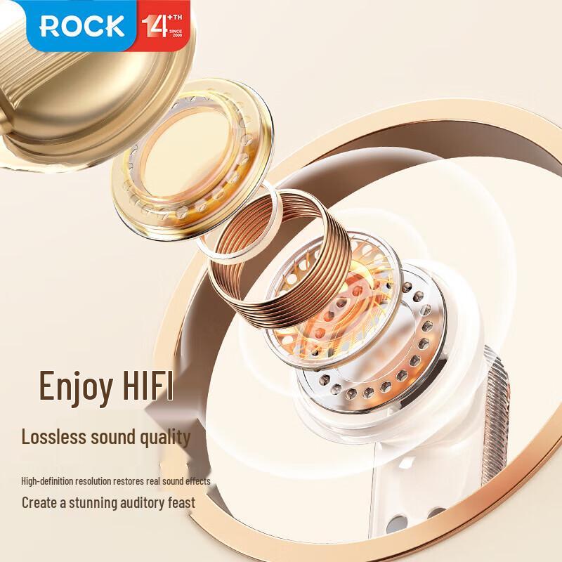 ROCK Ретро Полувкладыши Bluetooth