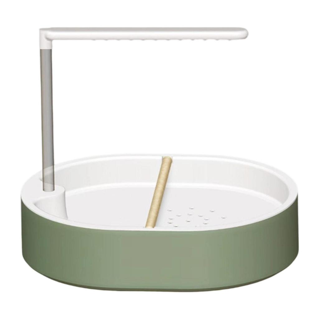 Автоматическая ванночка для птиц, принадлежности для купания, легкие аксессуары для волнистых попугайчиков, простая установка, душ для попугая, ванночка для попугая с помпой