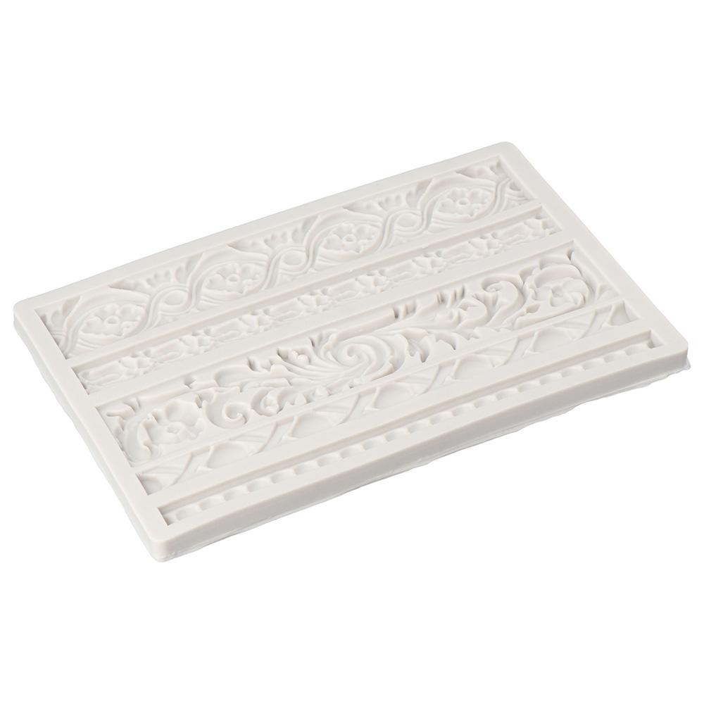 1/3 шт. силиконовая форма для тиснения, инструмент для выпечки, форма для украшения торта, форма для капель клея, глиняная форма для выпечки