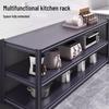 3-Tier Carbon Steel Kitchen Storage Rack