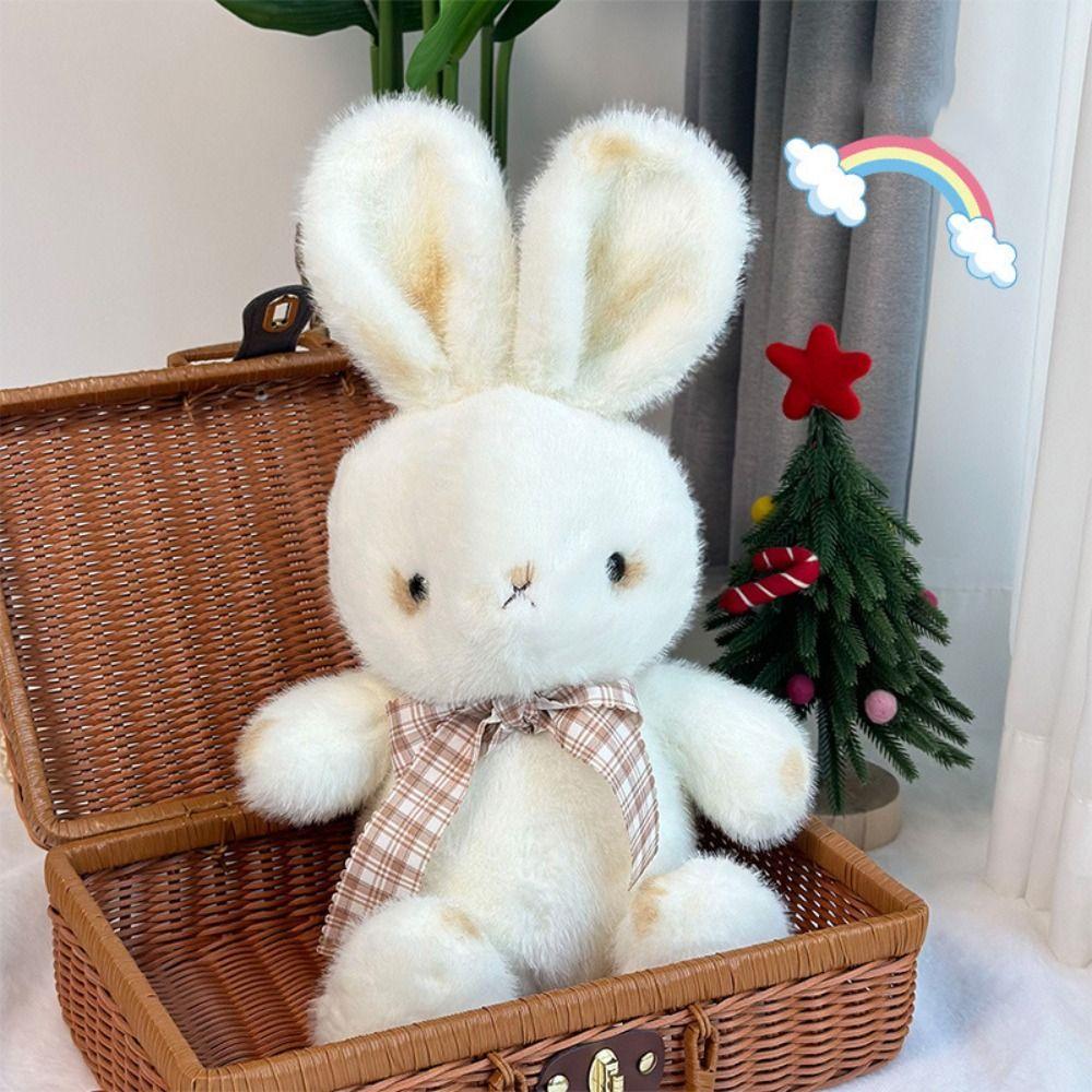 Cattoon Bunny Plush Doll Stuffed Rabbit Plush Toy Appease Doll Bunny Plush Toys  Kids Toy