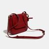 Original red wedding bag, small square bag for women, super popular versatile saddle bag, high-end shoulder and crossbody bag