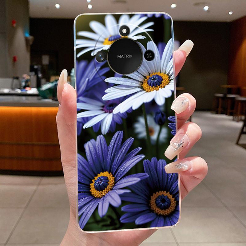 Чехол для Honor X9c Smart 5G Роскошный Дракон Милый Крутой Чехол для Телефона Мальчиков Девочек Задняя Крышка Honor X9cSmart Прозрачный Мягкий TPU Чехол