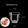 ShijiXi Disposable Hard Plastic Cups