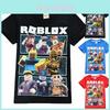 Яркая игровая футболка с персонажем Roblox для детей из удобного хлопка