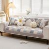 Pastoral Ins Wind Cotton Sofa Cushion, Four-Season Universal Non-Slip Seat Cushion, Leather Wood Sofa Cover, Cover Towel, Cover Cloth
