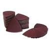170PCS Hook And Loop Triangle Sandpaper For 3-1/8 Inch Oscillating Multi Tool Sanding Sheets Assorted Grits 40/60/80/120/150/180/240, For Grinding