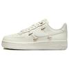 Air Force 1 07 LX Mini Swoosh - Metallic Gold Women Sneakers White Sail FV3654-111