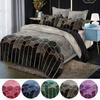 Fashion Brushed Soft Stylish Cotton Polyester Bedding Set Duvet Cover + Pillowcase 2/3 Pcs Bedding Set