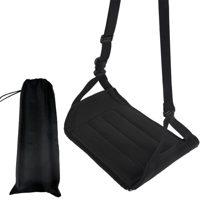 Компактный регулируемый гамак для ног для путешествий и поездов