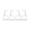 4PCS Horizontal Feet Heighten Support Bracket Cooling Legs Console Holder Stand